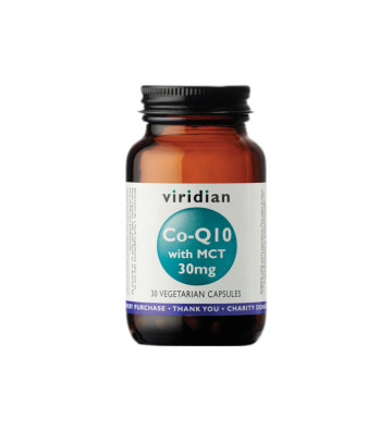 Coenzyme Q10 30mg with MCT 30 pcs. - Viridian