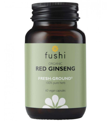 Red Ginseng capsules, organic freshly ground, 60 capsules - Fushi 2