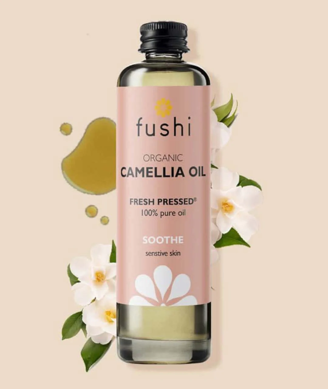 Organic Camellia Oil 100ml freshly pressed view