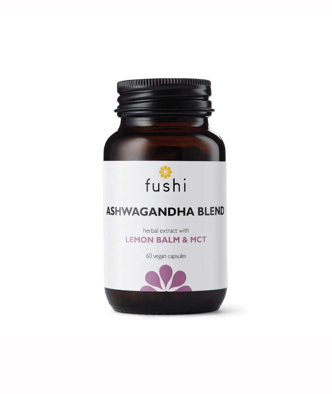 Ashwagandha extract with vegan MCT 60 capsules