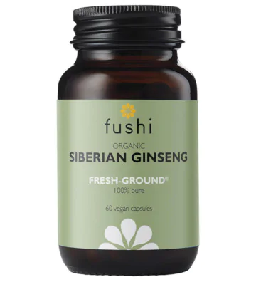 Organiczny Żeń-szeń syberyjski 60 kapsułek - Fushi 2