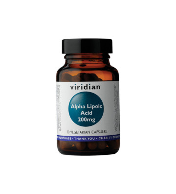 Alpha lipoic acid (ALA) 30 pcs. - Viridian