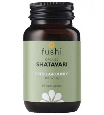 Organiczne Shatavari, świeżo mielone 60 kapsułek - Fushi 2