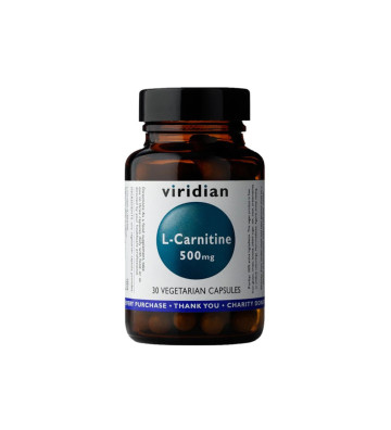 L- Karnityna 500 mg 30 szt. - Viridian