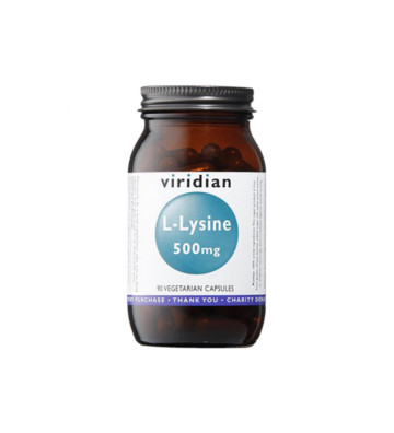 L-Lizyna 500 mg 90 szt. - Viridian 1