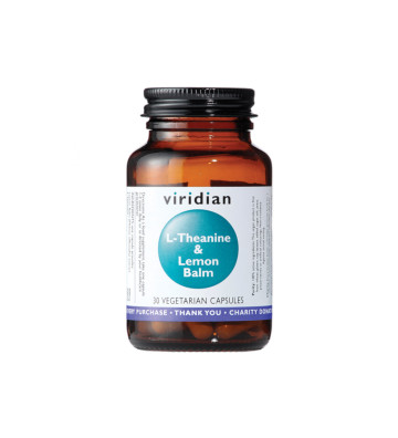 L-Theanine with lemon balm 30 pcs. - Viridian 1