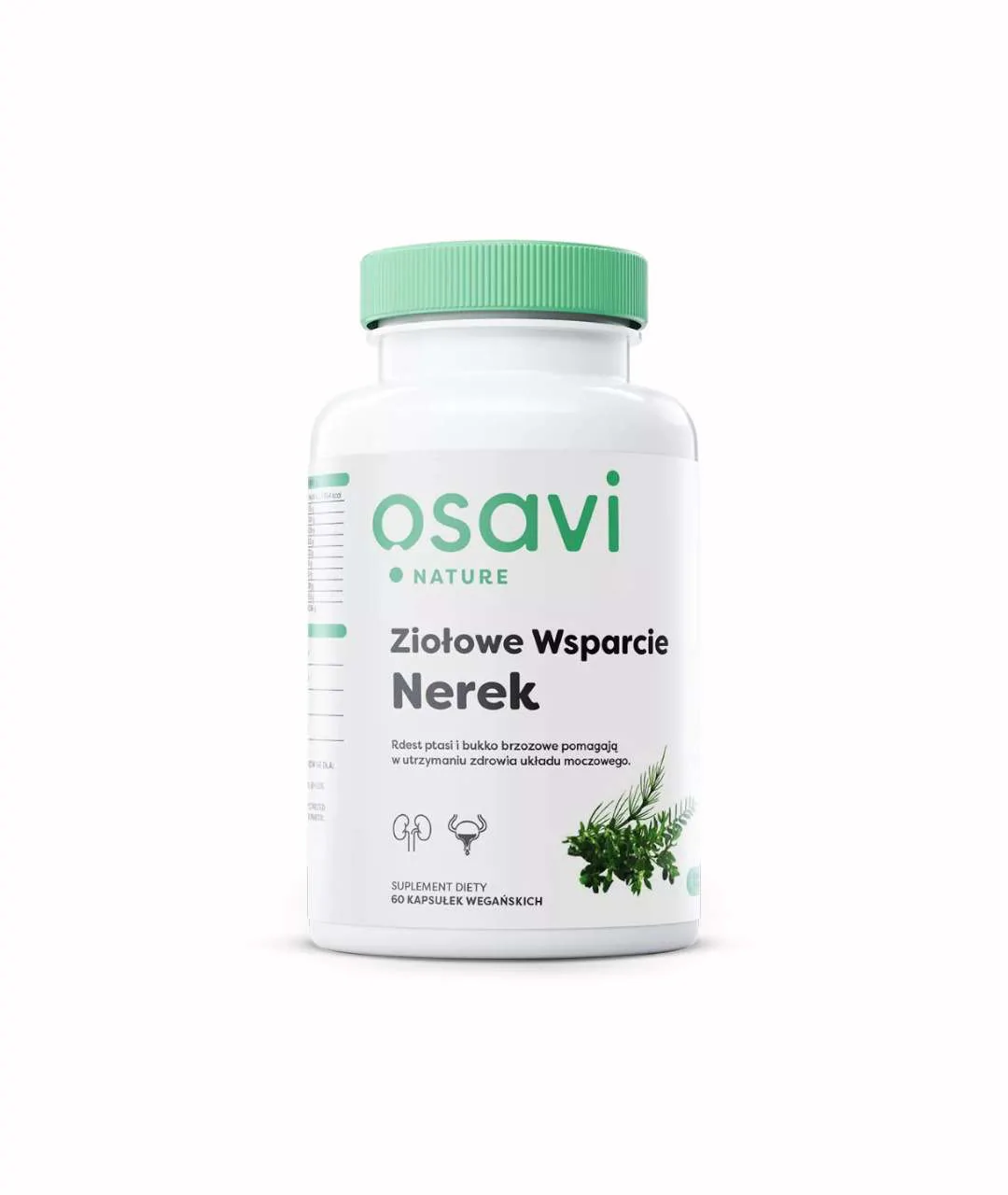 Suplement diety Ziołowe Wsparcie Nerek - 60 kapsułek wegańskich