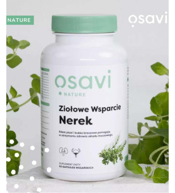 Herbal Kidney Support Dietary Supplement - 60 vegan capsules - Osavi 2