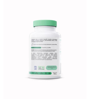 Maca (Nature) dietary supplement, 1000mg - 60 vegan capsules - Osavi 2