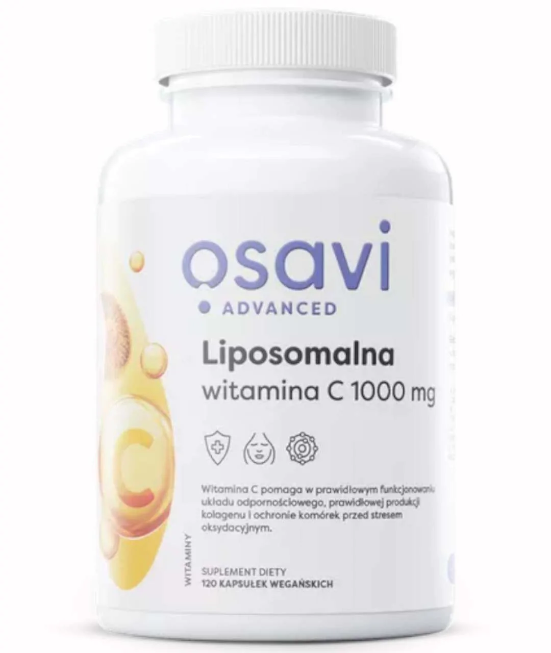 Dietary supplement Liposomal Vitamin C, 1000mg - 120 capsules vegan approximation