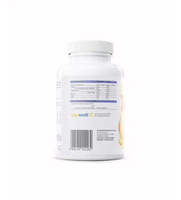 Liposomalna Witamina C, 1000mg - 120 kapsułek wegańskich - Osavi 3