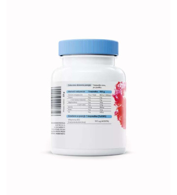 Dietary supplement Vitamin B12 Methylcobalamin, 100mcg - 60 vegan capsules - Osavi 2