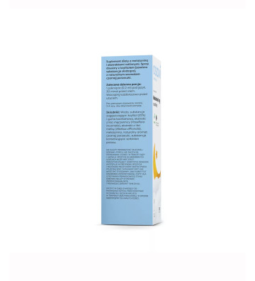 Suplement diety Melatonina z Passiflorą Spray Doustny, 1mg (Czarna Porzeczka) - 25ml bok 2