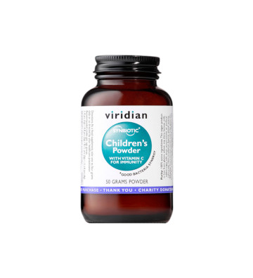 Synbiotyk dla dzieci z witaminą C 50 g - Viridian 1