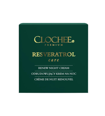 Resveratrol care - Reconstructive night cream 50 ml. - Clochee 6