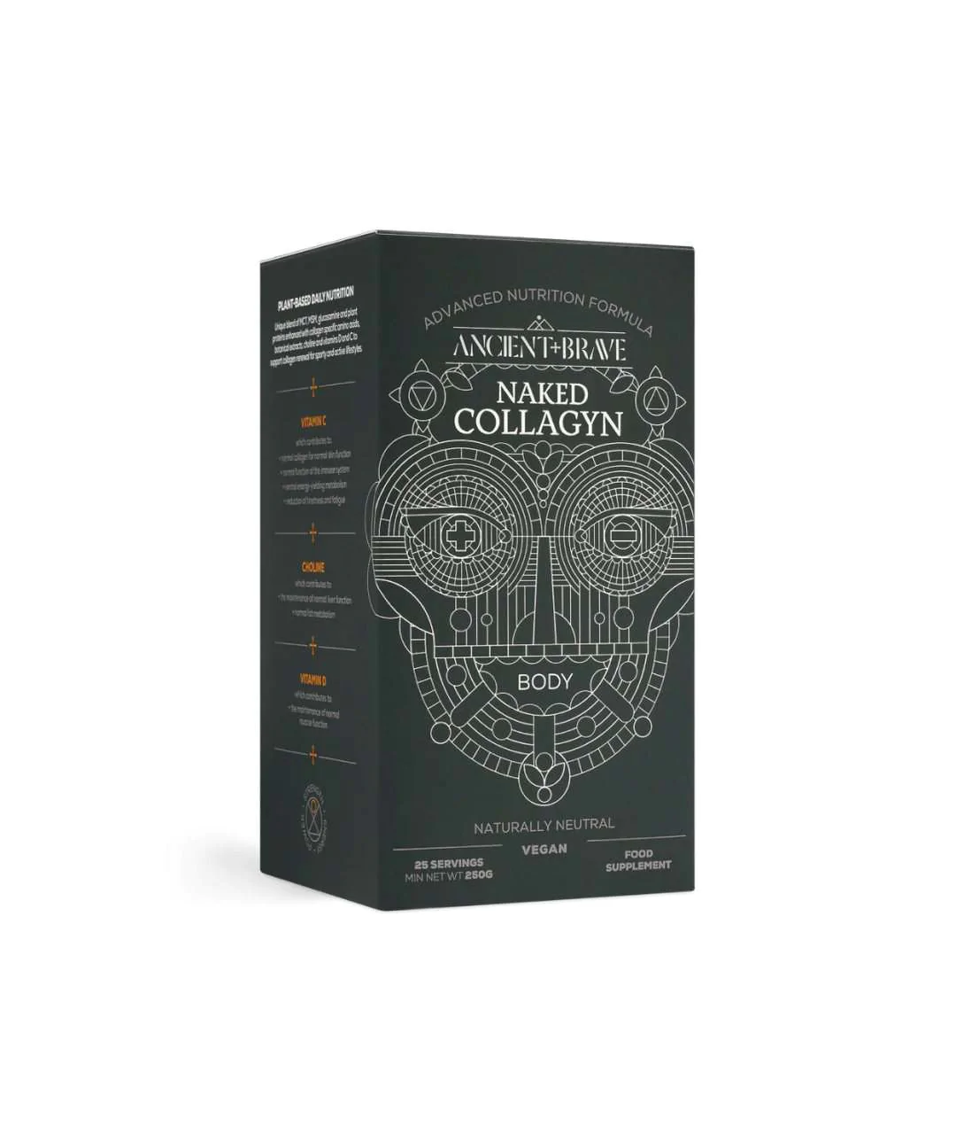 NAKED COLLAGYN 250G opakowanie bok