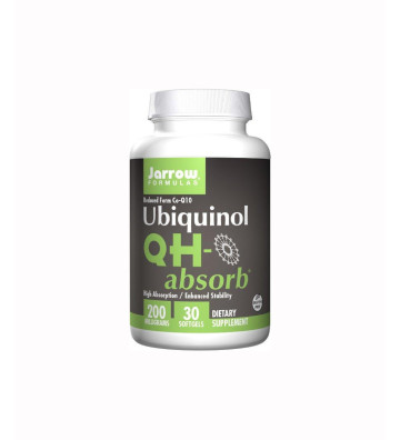Ubiquinol QH-absorb, 200mg - 60 softgels - Jarrow Formulas