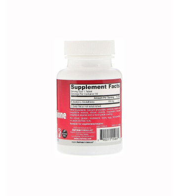 S-Acetyl L-Glutathione, 100mg - 60 tablets - Jarrow Formulas 3