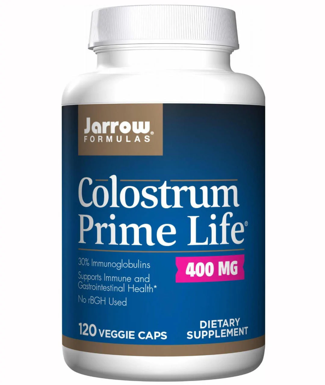Colostrum Prime Life, 400mg - 120 caps package