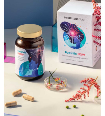 Dietary supplement BoostMe NOW 60 capsules view.