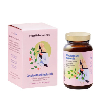 Cholesterol Natural+ dietary supplement 60 pcs. - Health Labs Care