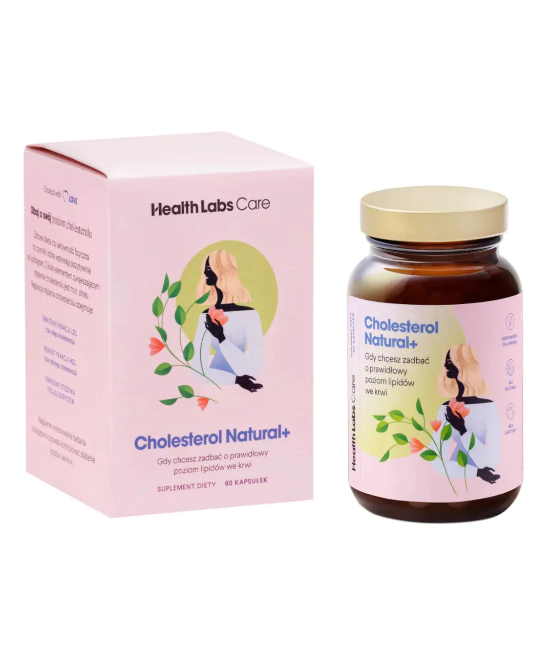 Cholesterol Natural+ dietary supplement 60 capsules