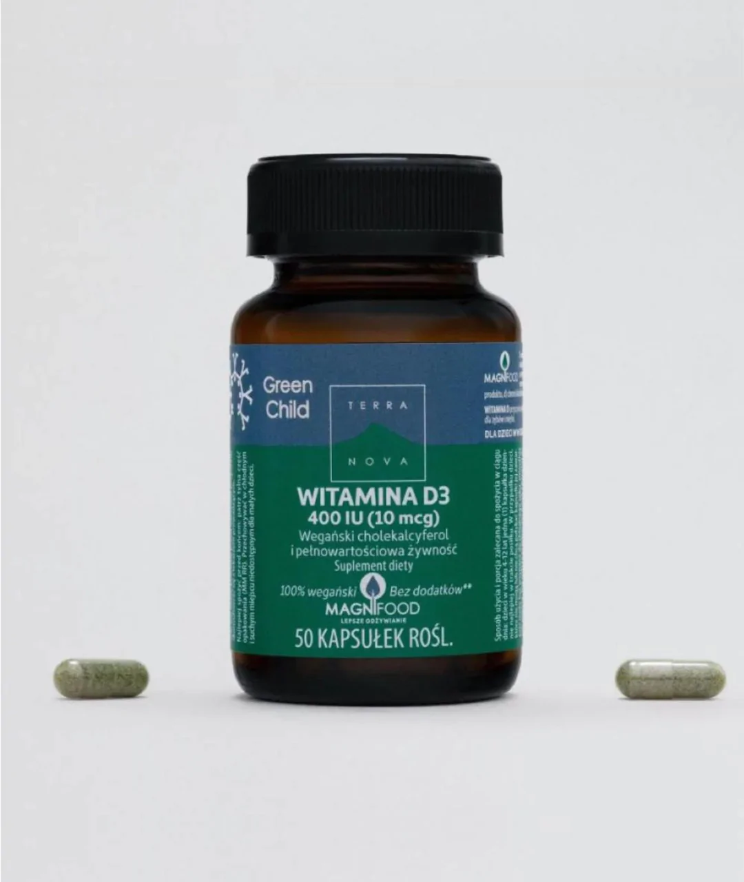 Suplement diety Witamina D3 400 IU (10 mcg) 50szt 2