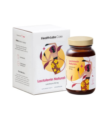 Dietary supplement Lactoferrin Natural+ 30 pcs. - Health Labs Care 1