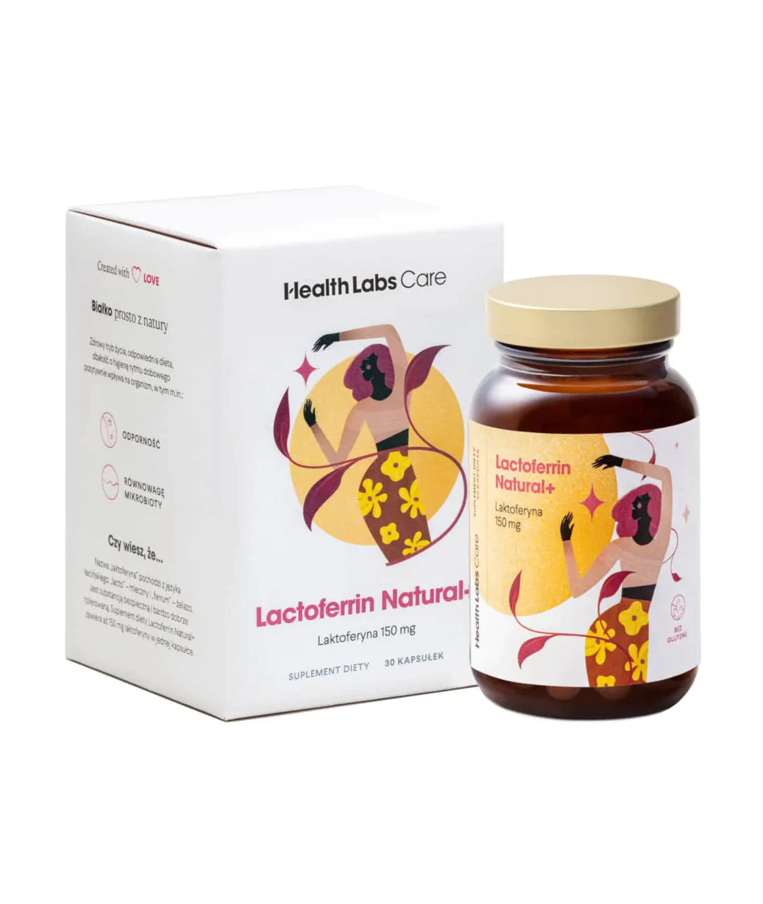 Dietary supplement Lactoferrin Natural+ 30 capsules