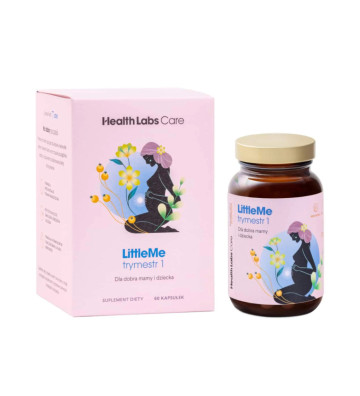 Suplement diety LittleMe trymestr 1 60 szt. - Health Labs Care