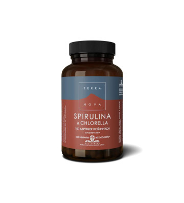 Spirulina & Chlorella Dietary Supplement 100 - Terranova