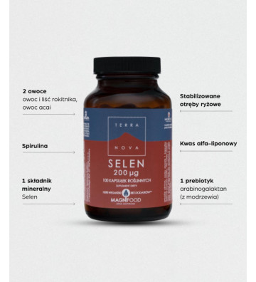 Dietary supplement Selenium 200 mcg 100 - Terranova 2