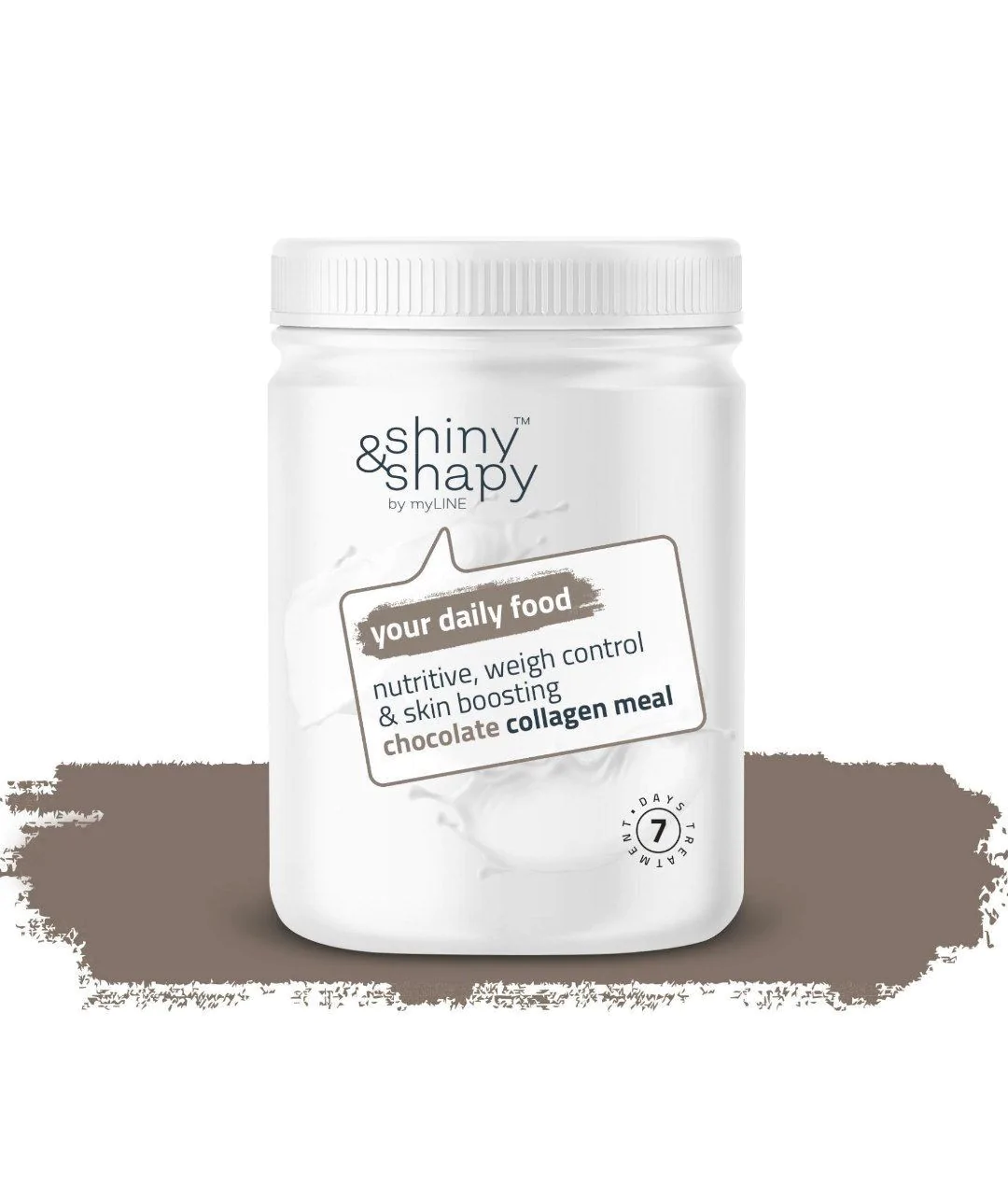 Cocktail with collagen Chocolate 385g color