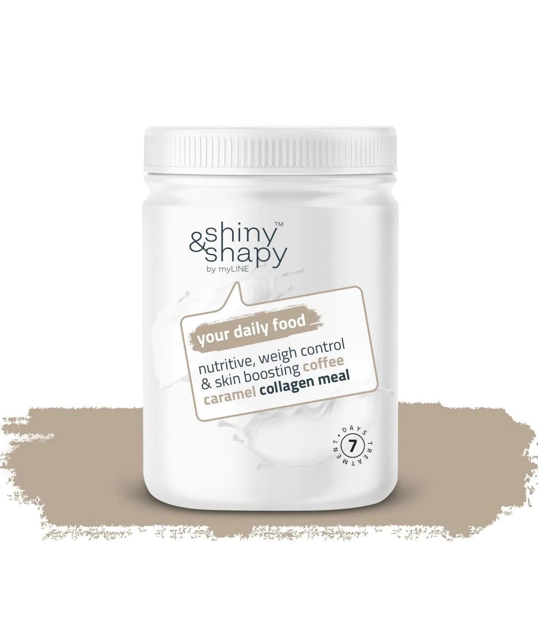 Cocktail with collagen Coffee with caramel 385g color