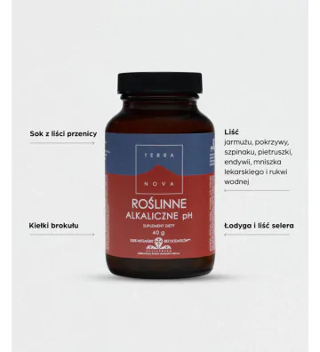Suplement diety Roślinne Alkaliczne pH 40g 2