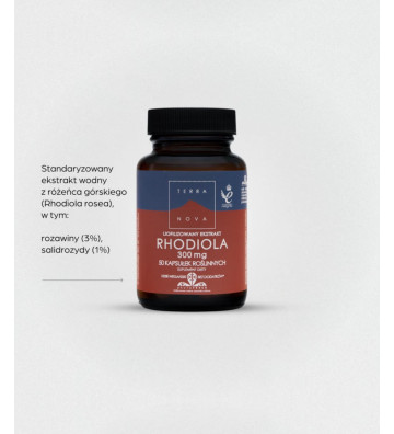Dietary supplement Rhodiola 300 mg 50 - Terranova 2