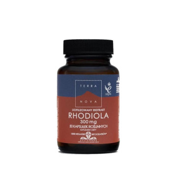 Suplement diety Rhodiola 300 mg 50 szt. - Terranova 1