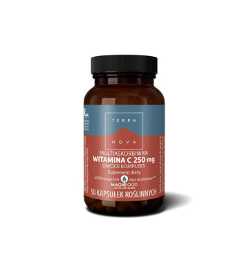 Dietary supplement Multiacorbate vitamin C 250 mg 50 pcs. - Terranova