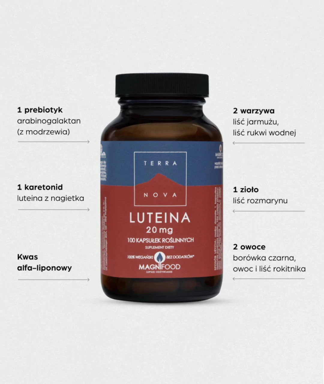 Suplement diety Luteina 20mg 100 2
