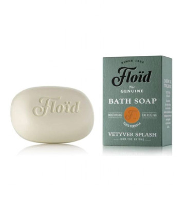 Classic Vetyver Splash bar soap with packaging