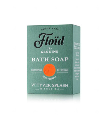 Classic Vetyver Splash bar soap package