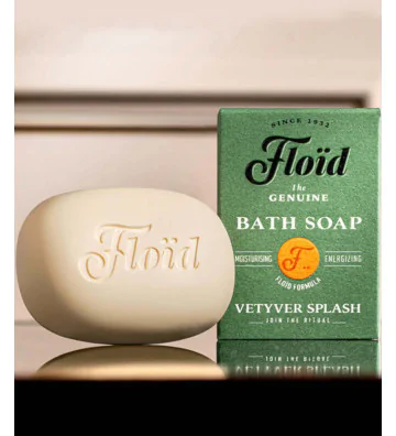 Klasyczne mydło w kostce Vetyver Splash - Floid 4