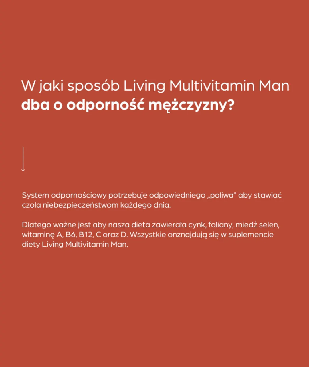 Suplement diety Living Multivitamin Man 1