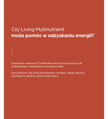 Dietary supplement Living Multinutrient Complex 50 - Terranova 3