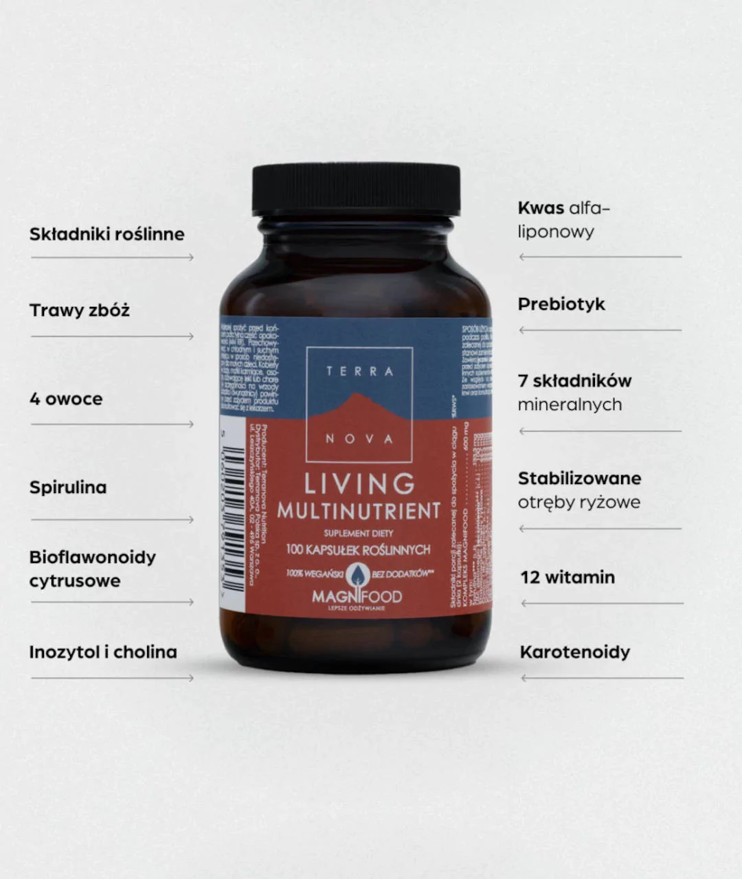 Dietary supplement Living Multinutrient Complex 100 2