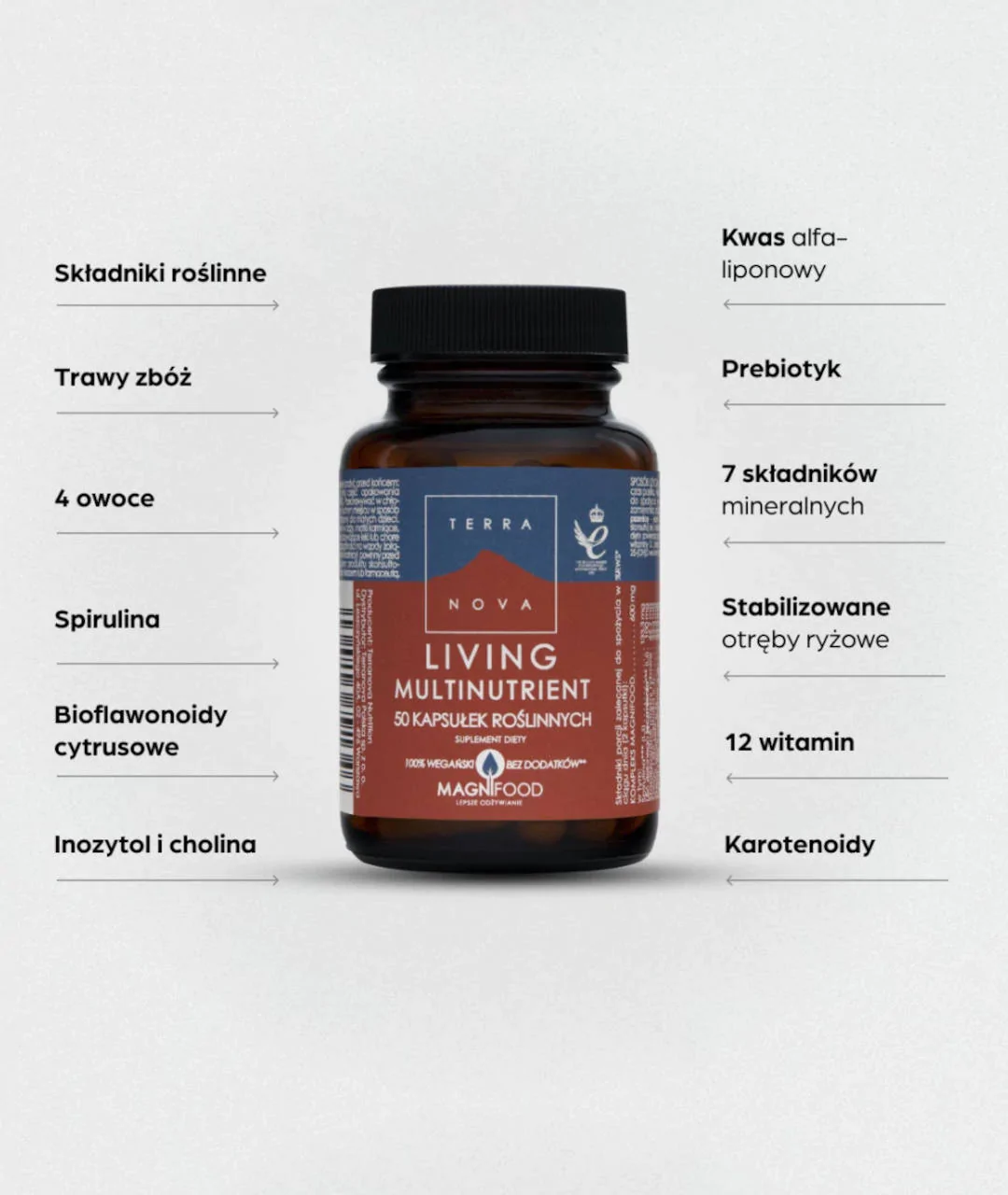 Dietary supplement Living Multinutrient Complex 50 2