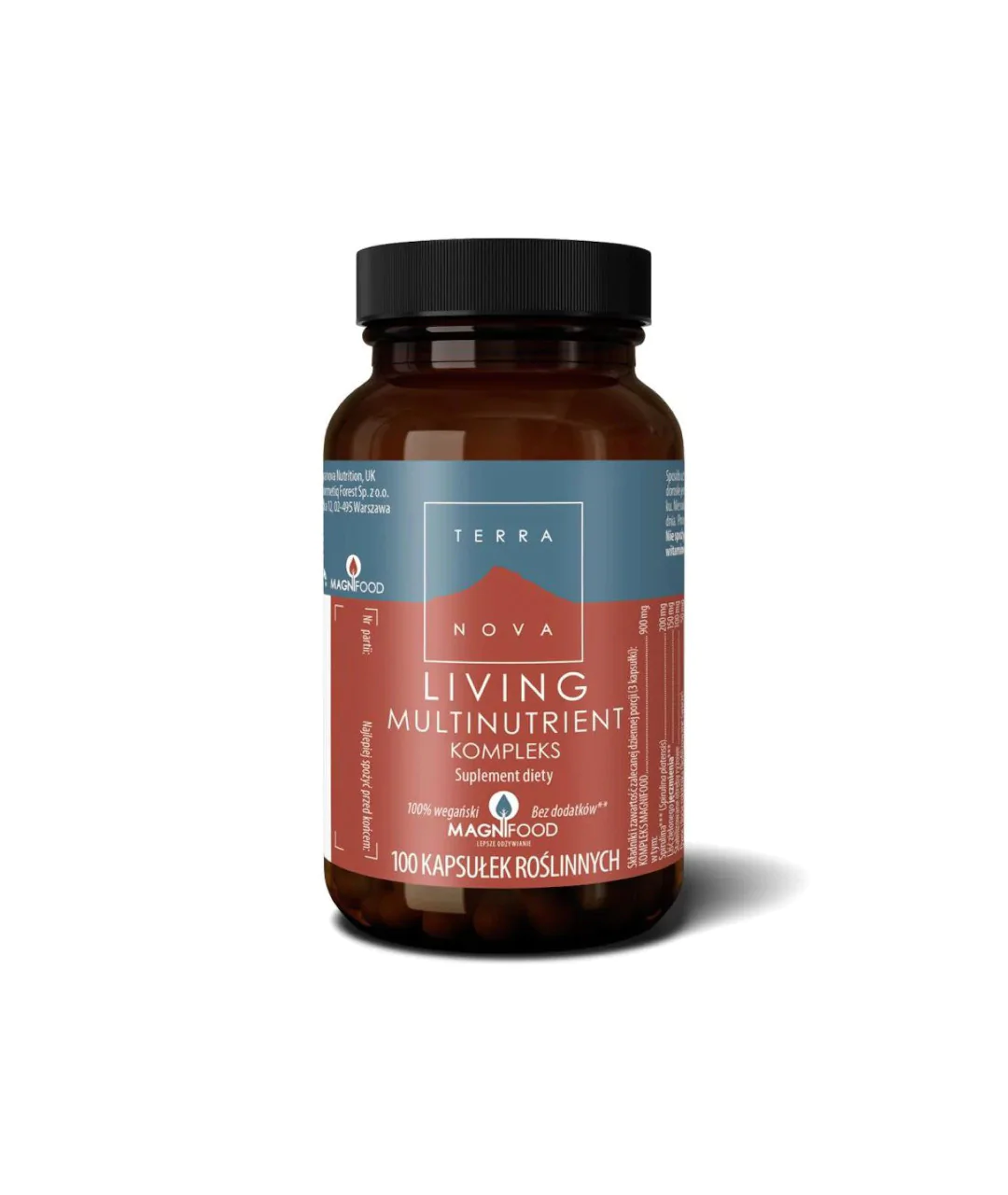 Suplement diety Living Multinutrient Kompleks 100 1
