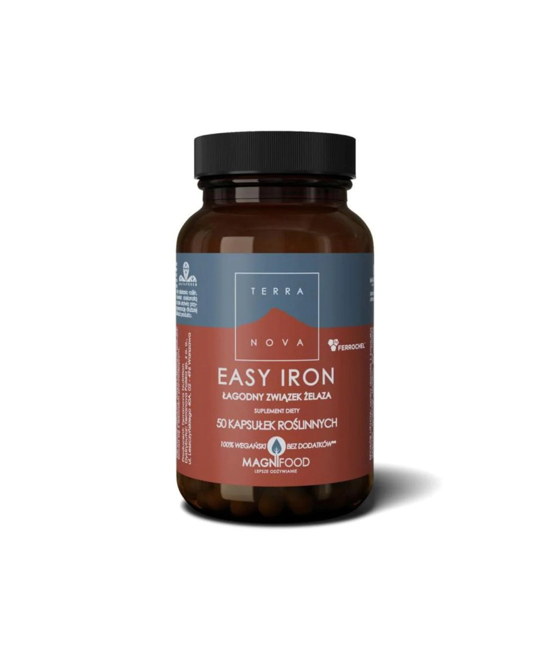 Suplement diety łagodne żelazo Easy Iron 20 mg 50