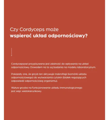 Suplement diety Cordyceps 100% 500 mg 50 szt. -  3
