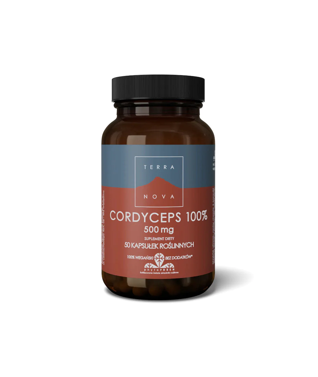 Suplement diety Cordyceps 100% 500 mg 50 szt. Suplement diety Cordyceps 100% 500 mg 50 szt.